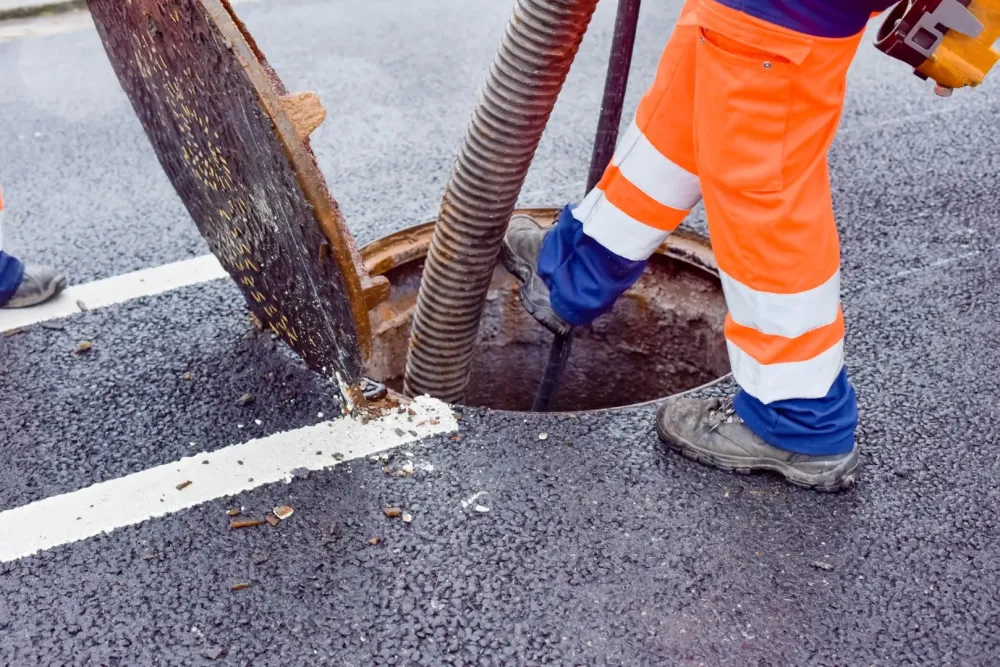 Assainissement trou