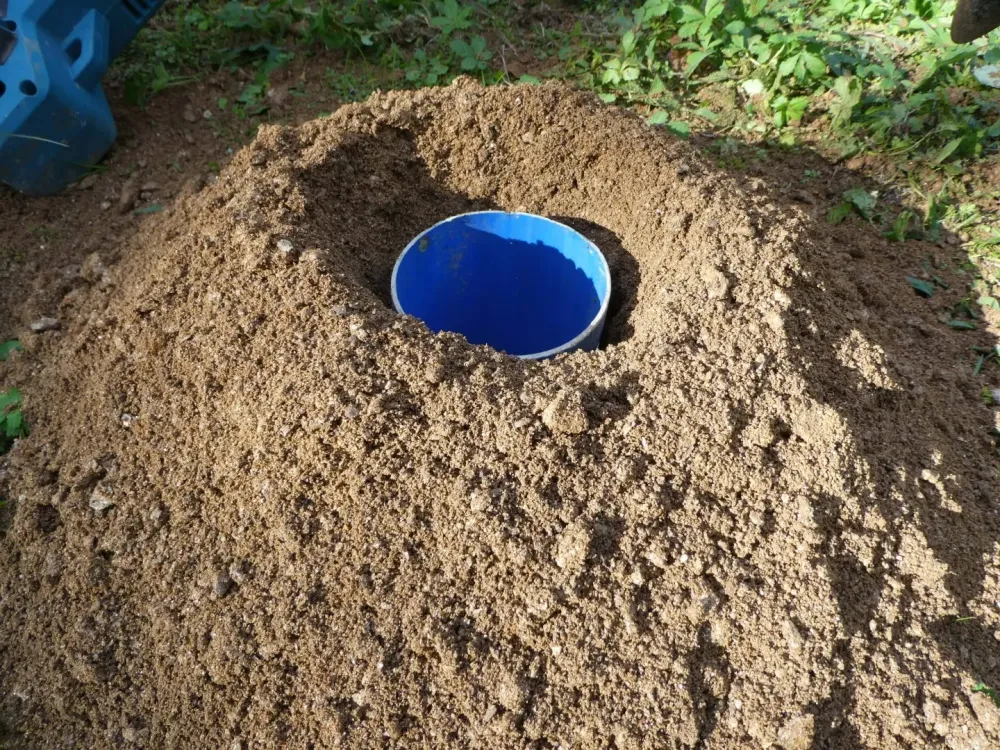 Tuyaux bleu